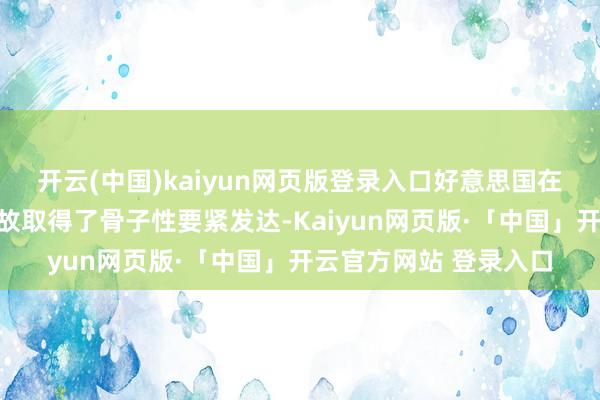 开云(中国)kaiyun网页版登录入口好意思国在格陵兰岛权益方面如故取得了骨子性要紧发达-Kaiyun网页版·「中国」开云官方网站 登录入口